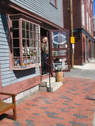 candy shop entrance
