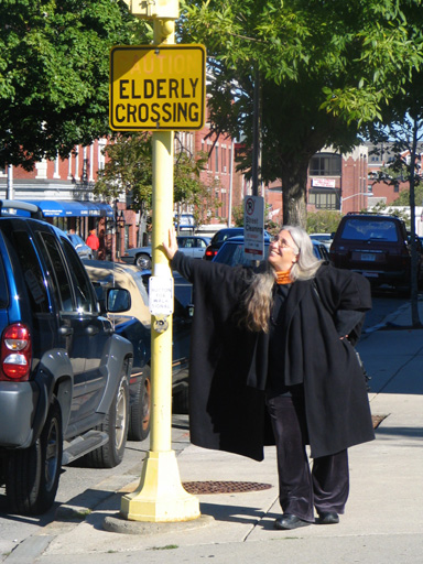 Elderly Crossing