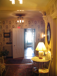 front door from inside Coach House, another view