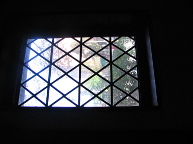old house window