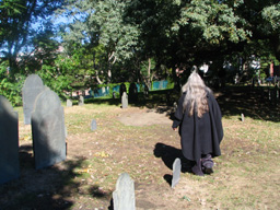 tombstones
