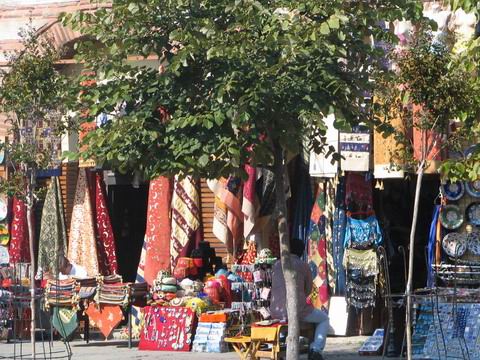 shop on street in Istanbul old district